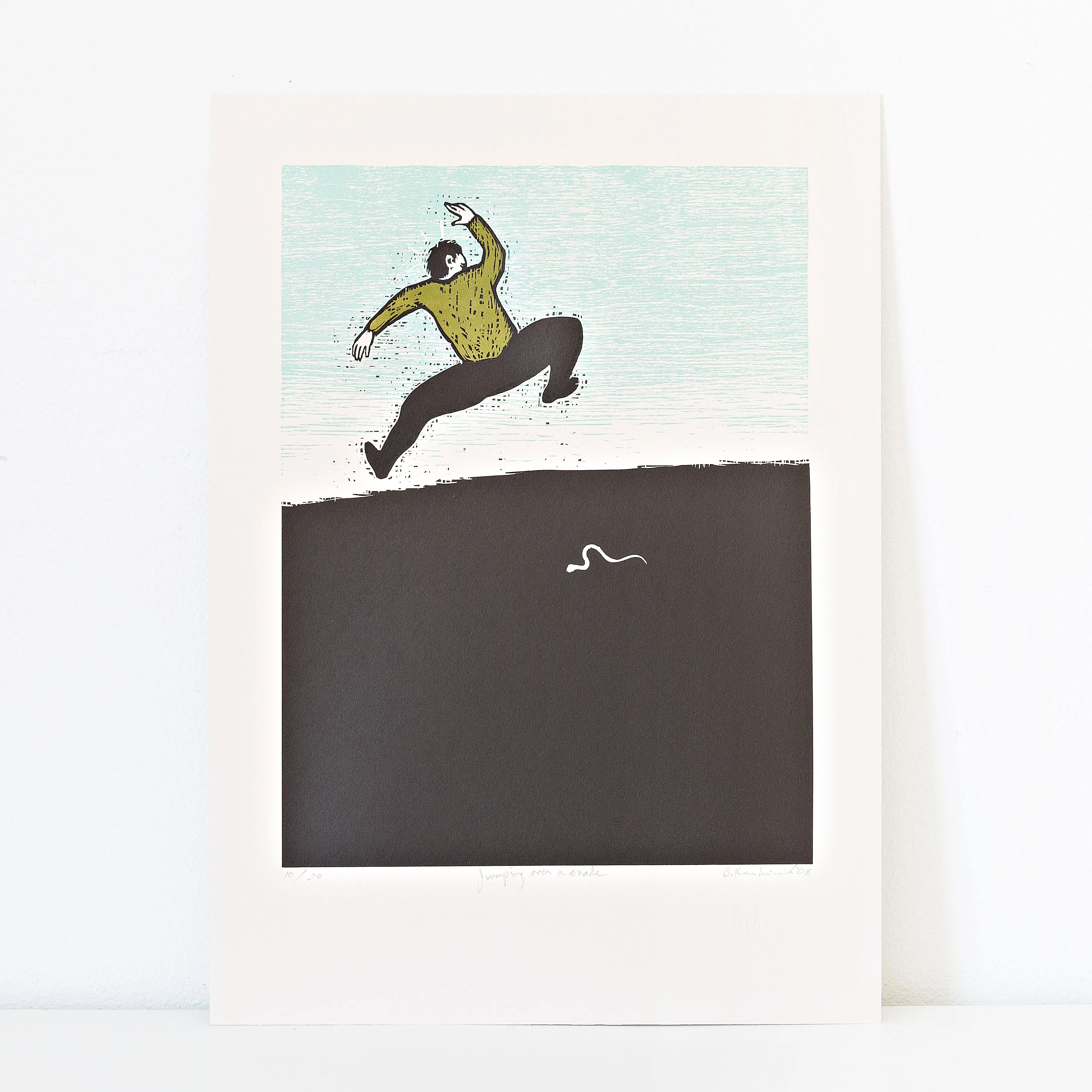 Jumping Over a Snake
