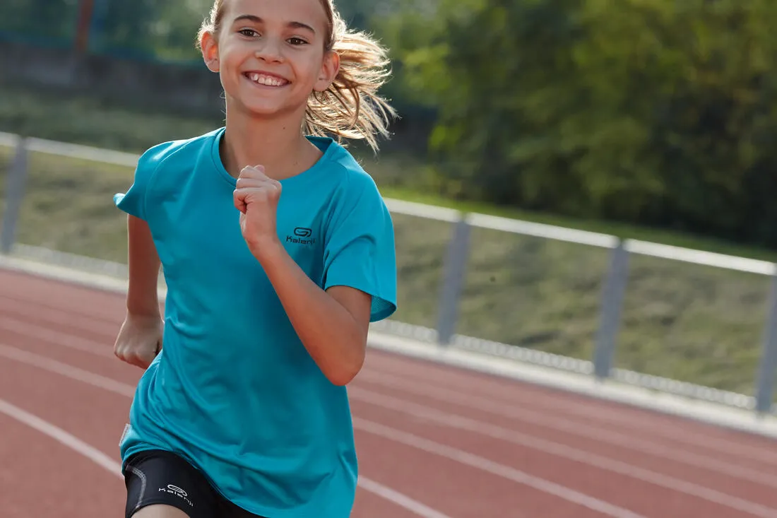 KALENJI RUN DRY CHILDREN'S T-SHIRT