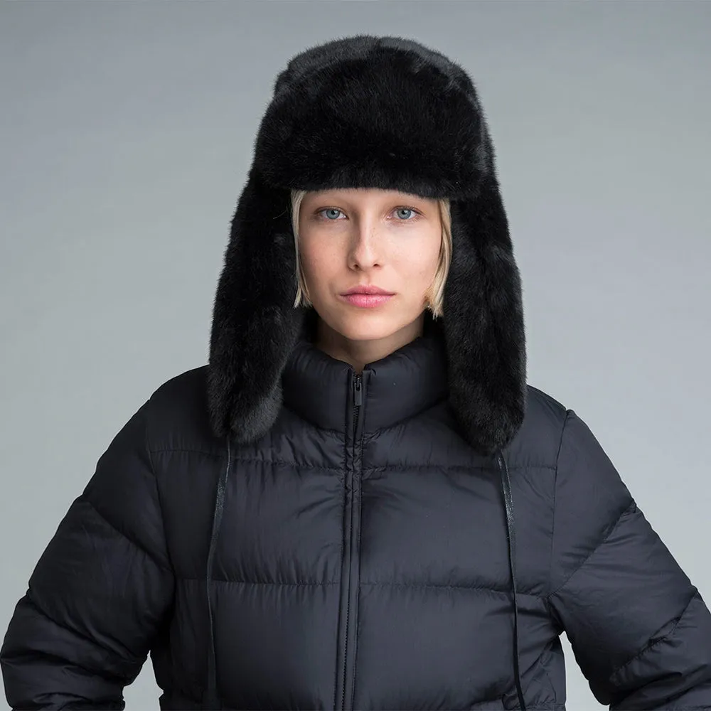 Kangol - Faux Fur Trapper - Beanie - Black