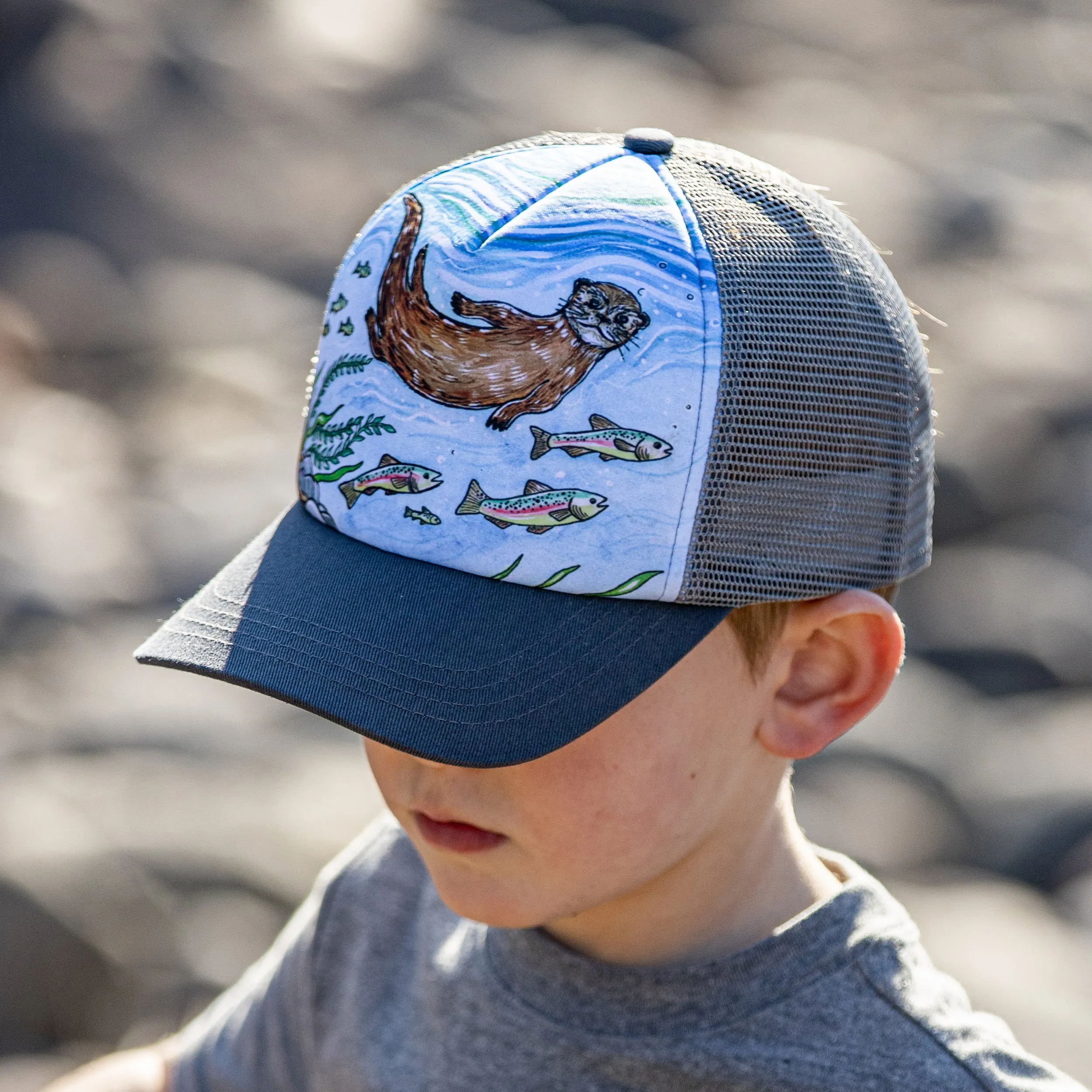 Kids' River Otter Trucker