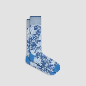 Leaves Mid-Calf Socks