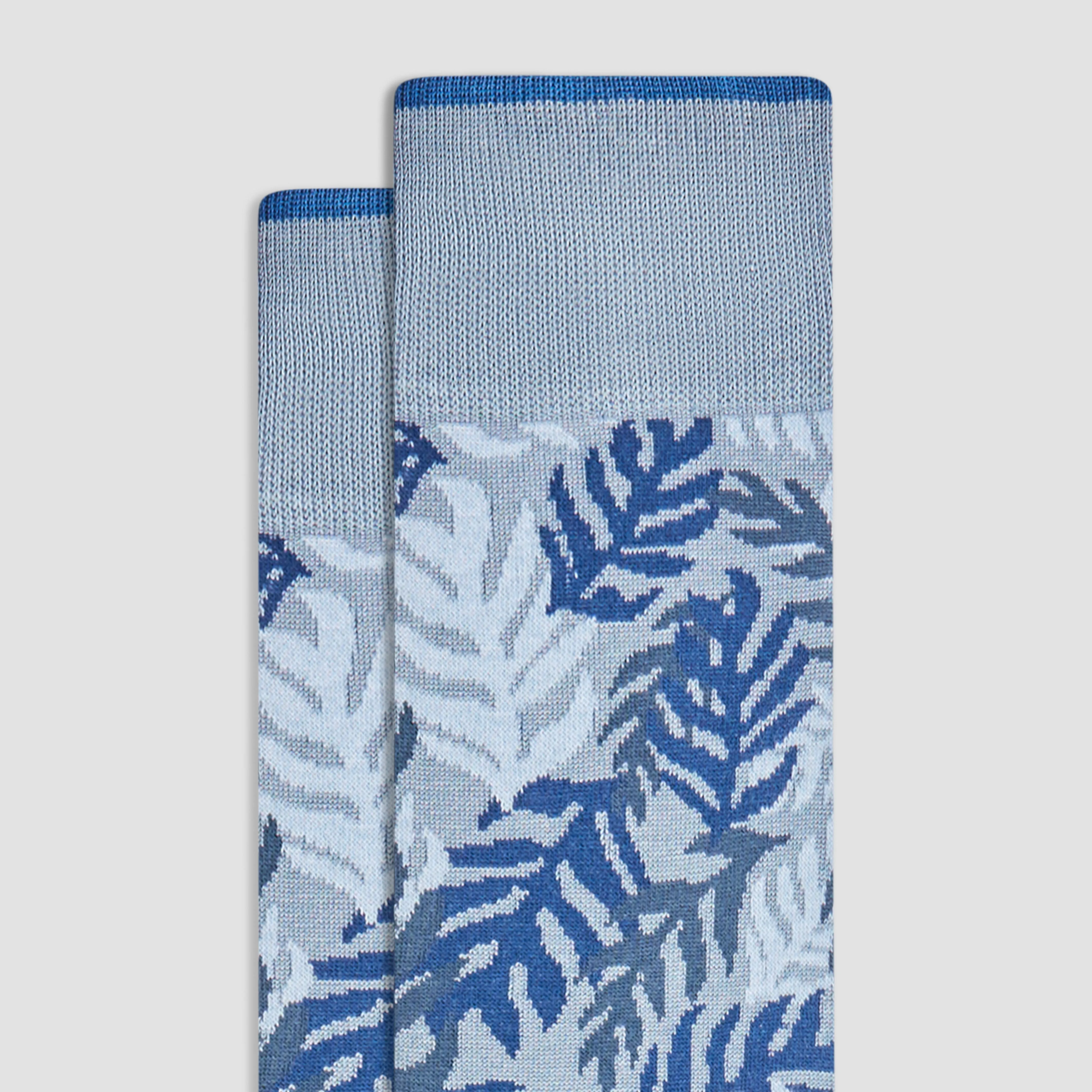 Leaves Mid-Calf Socks