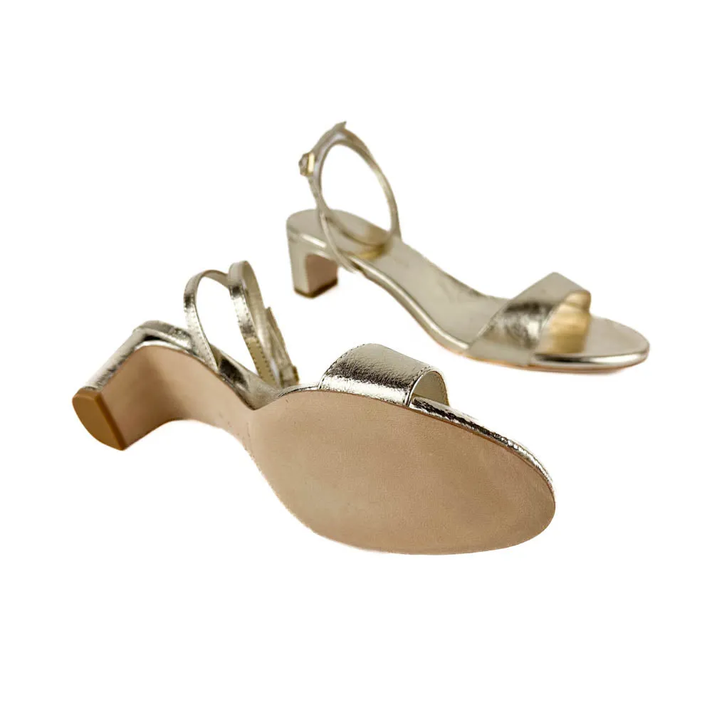 Loeffler Randall - Alice Leather Sandal (Champagne)