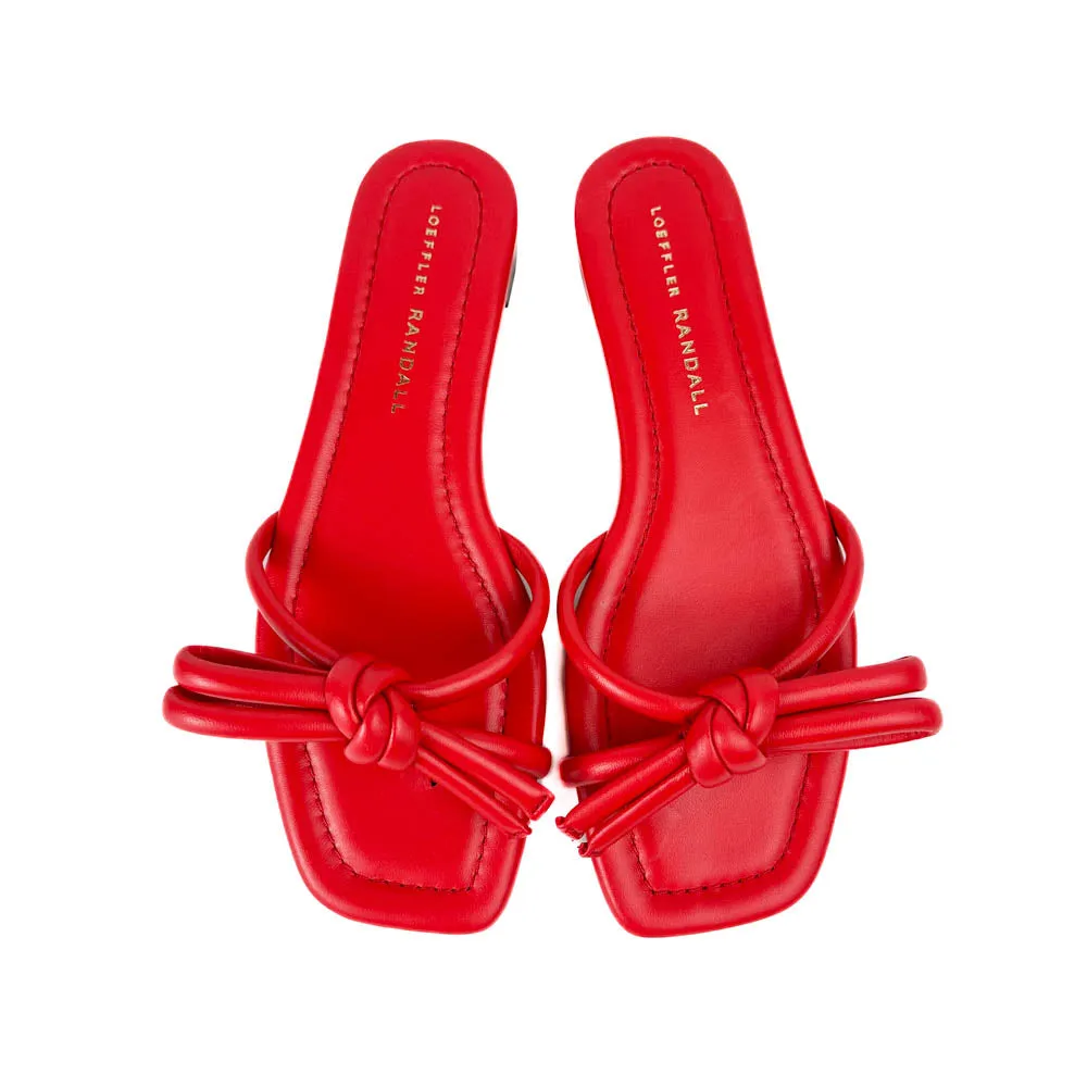 Loeffler Randall - Hadley Bow Sandal (Red)