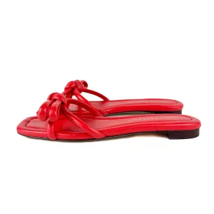 Loeffler Randall - Hadley Bow Sandal (Red)