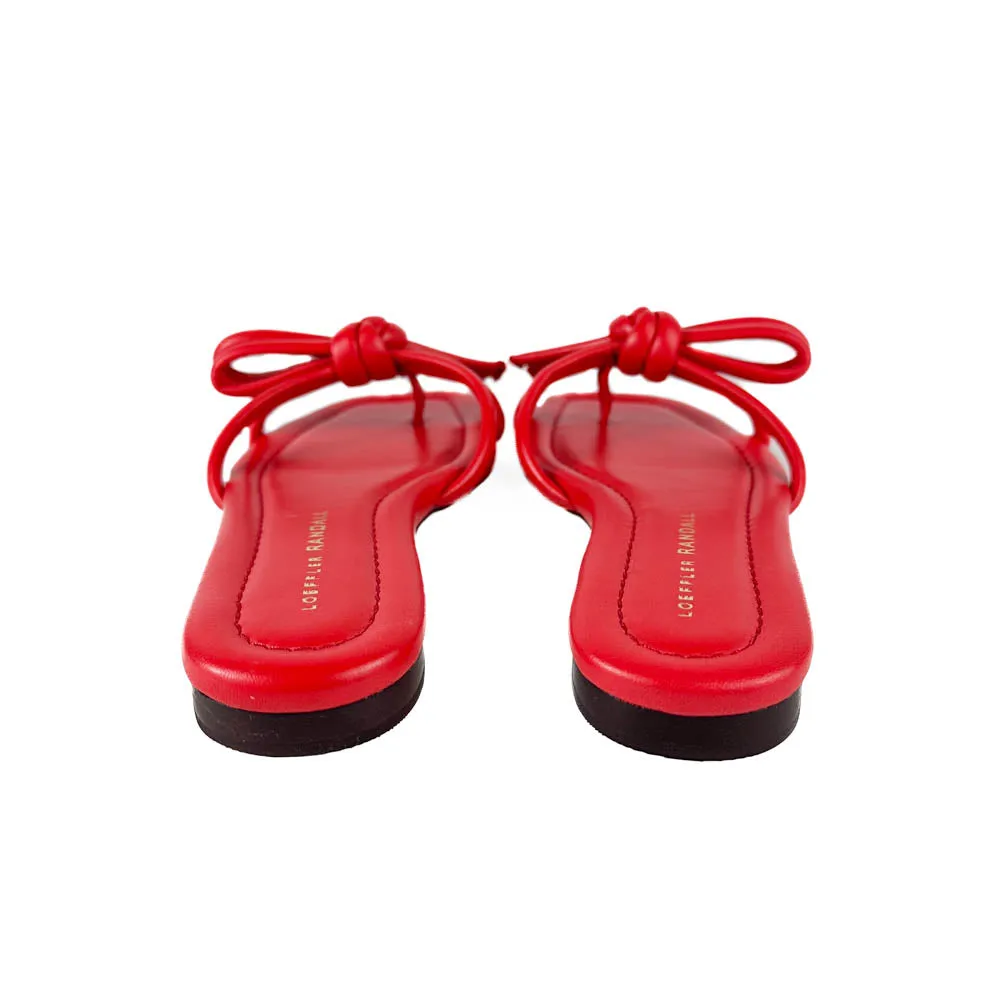 Loeffler Randall - Hadley Bow Sandal (Red)