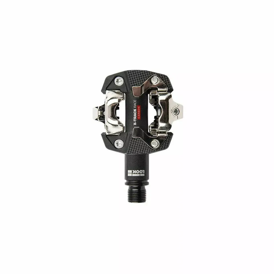 Look X-Track Race Carbon MTB Clipless Bike Pedals With Cleats