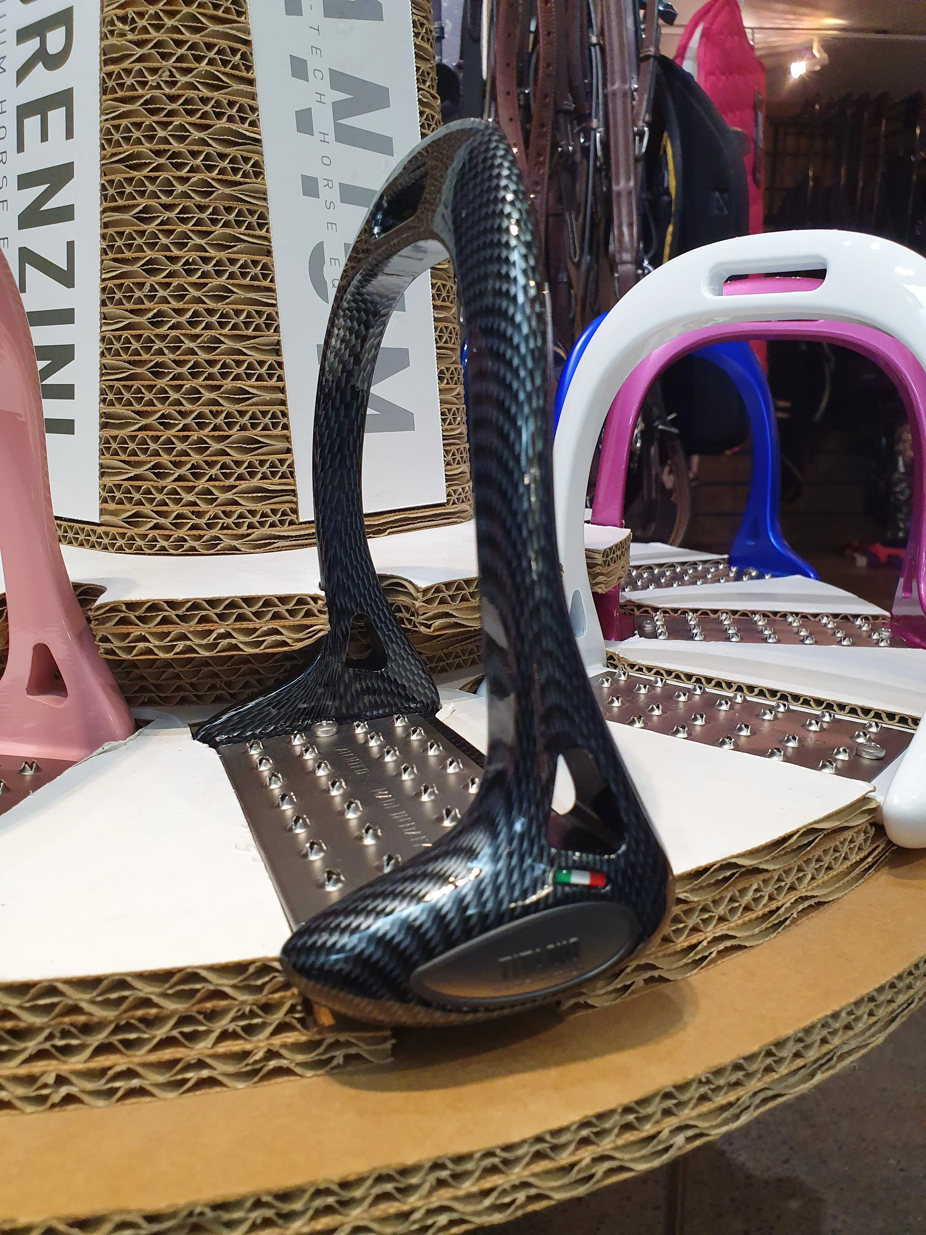 Lorenzini Titanium Jumping Stirrups