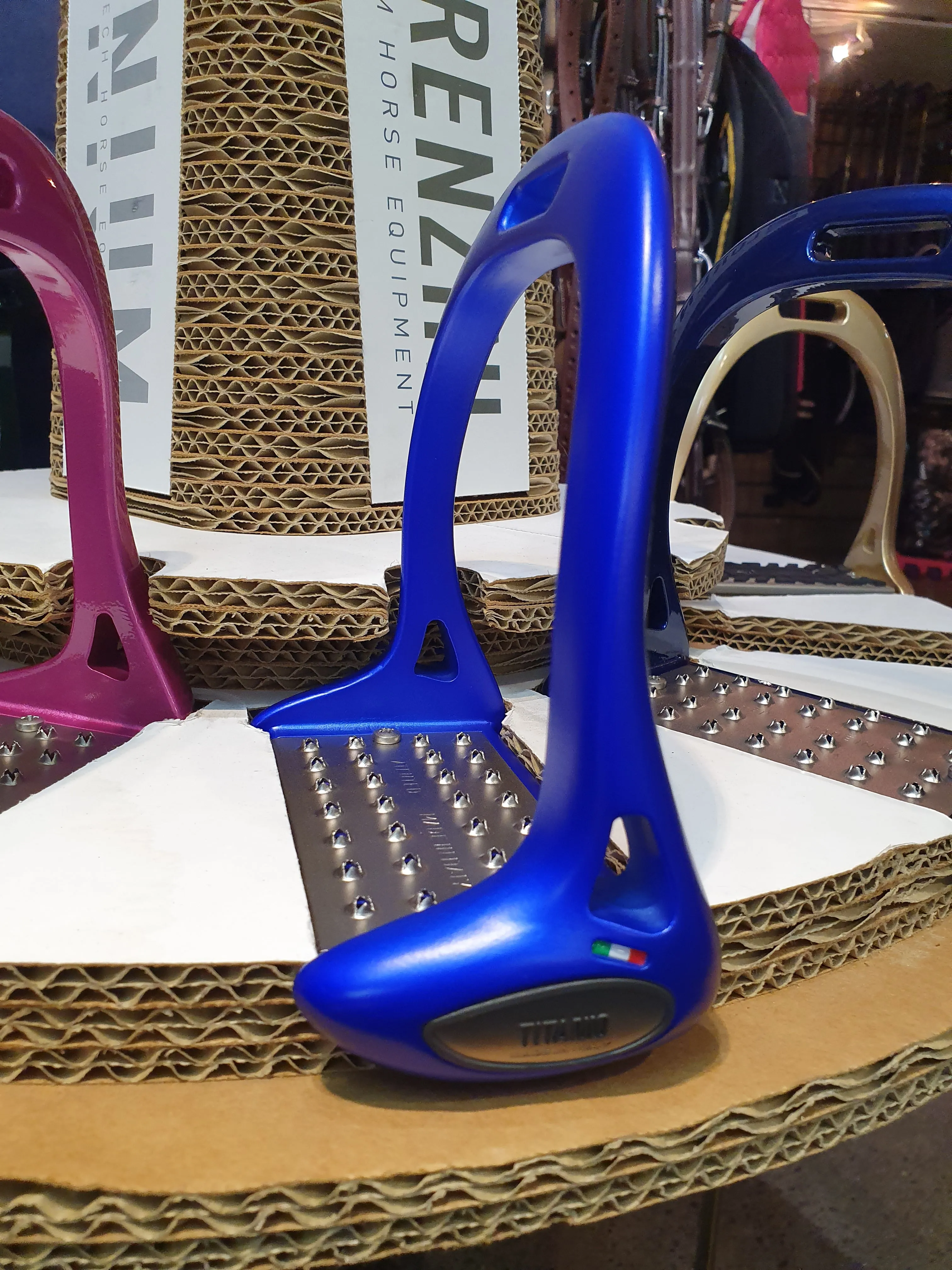 Lorenzini Titanium Jumping Stirrups