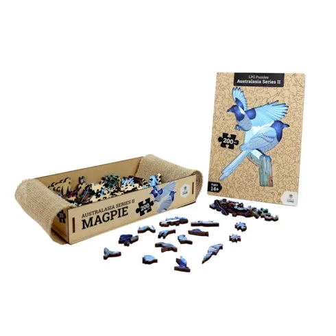 LPG Puzzles Wooden Australiana Puzzle - Magpie