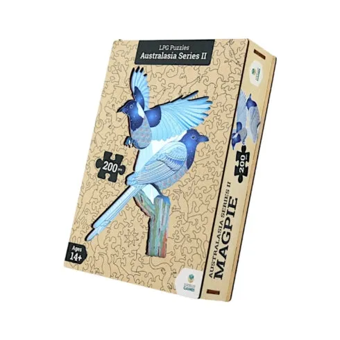 LPG Puzzles Wooden Australiana Puzzle - Magpie