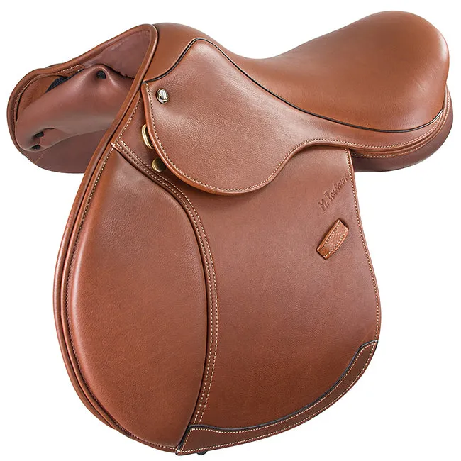 M. Toulouse Dark Caramel Annice Close Contact Saddle With Medium Tree