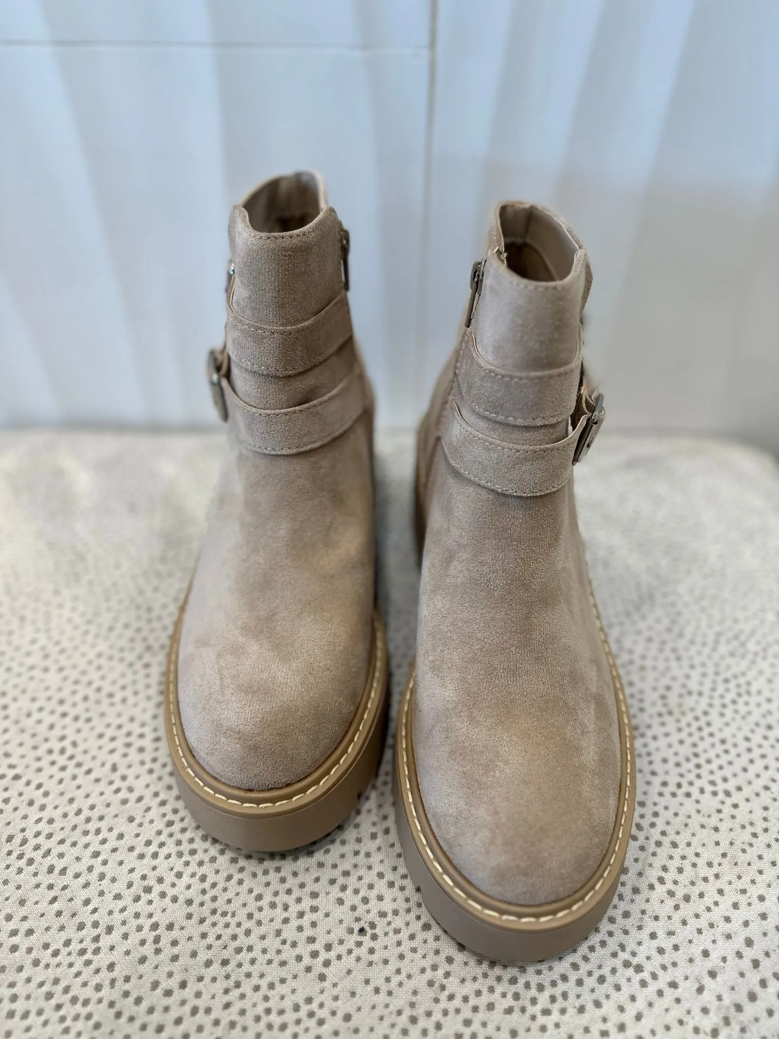 Madden Girl Frost 2 Buckle Lug Boot
