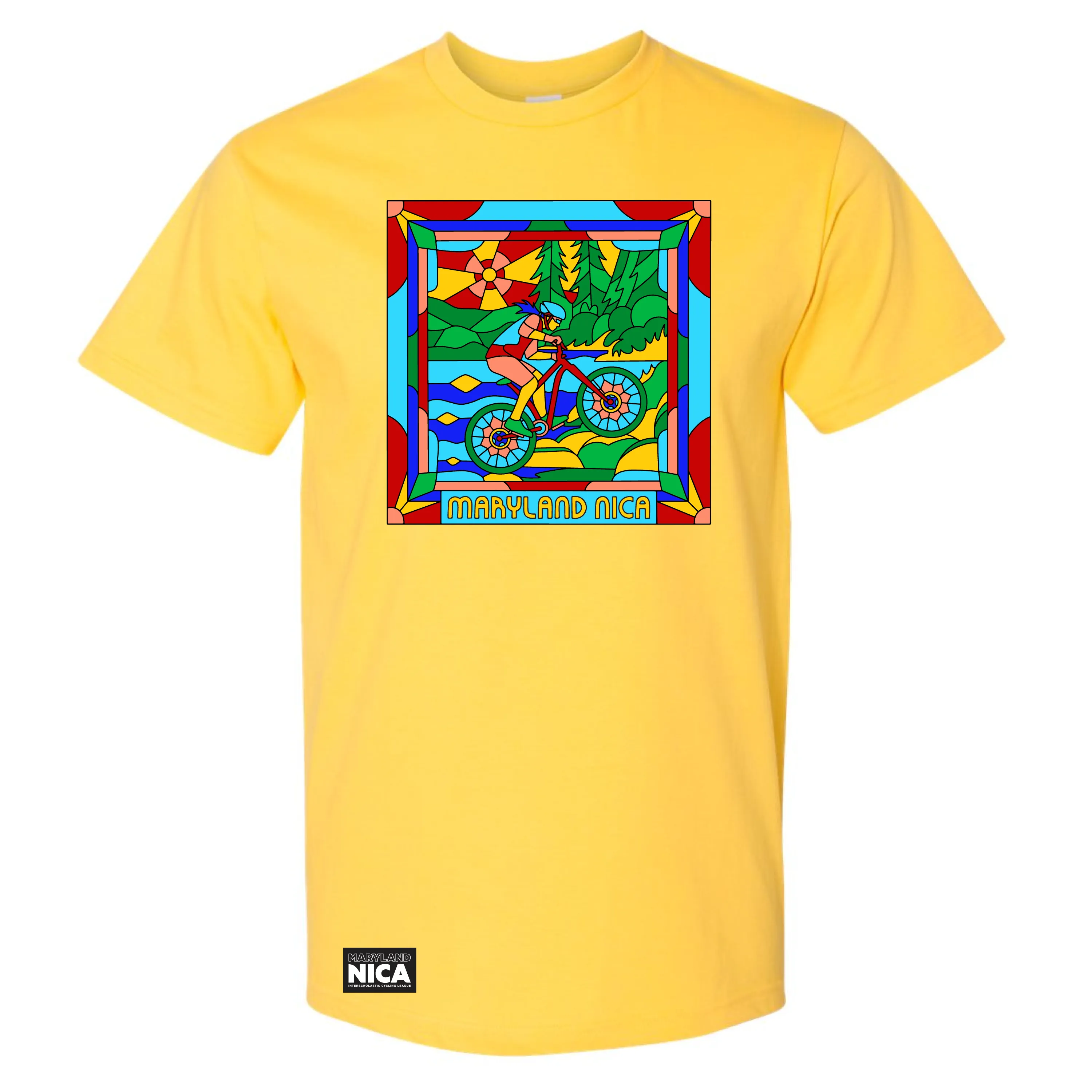 Maryland NICA Stained Glass Tee