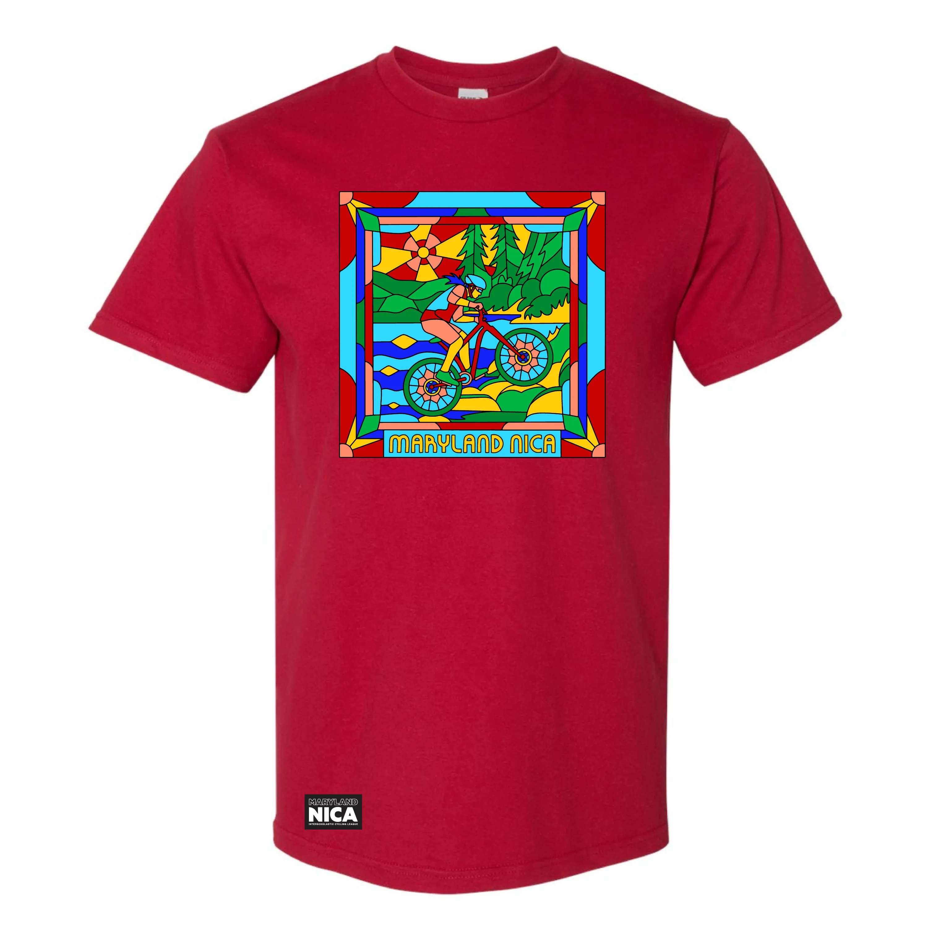 Maryland NICA Stained Glass Tee