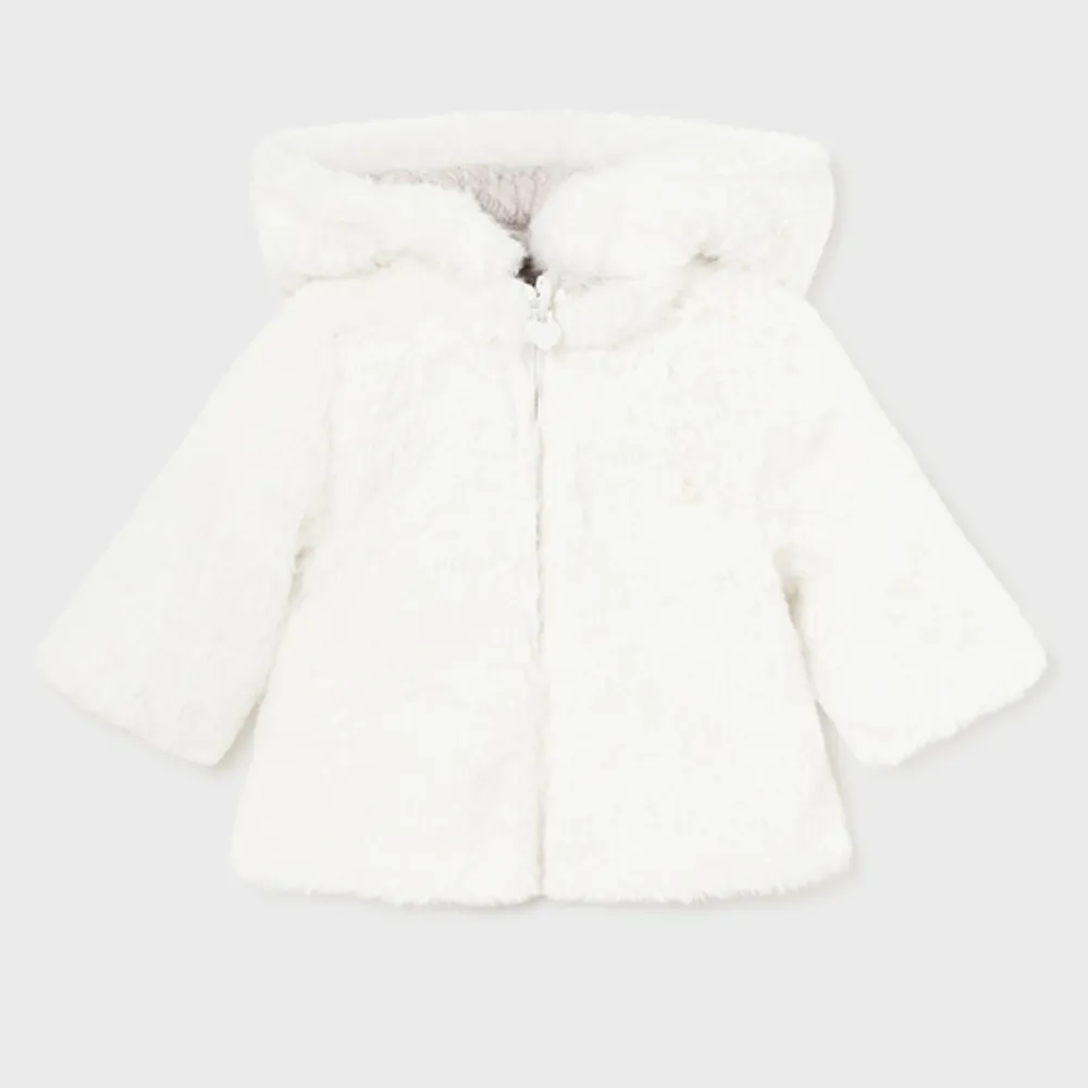 Mayoral Unisex Beige Reversible Coat