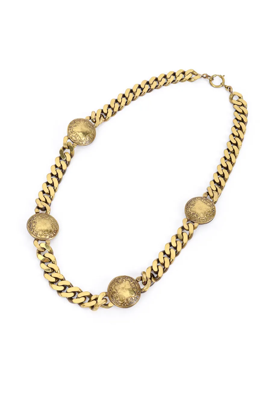 Medallion Necklace, Bracelet and Earring Set