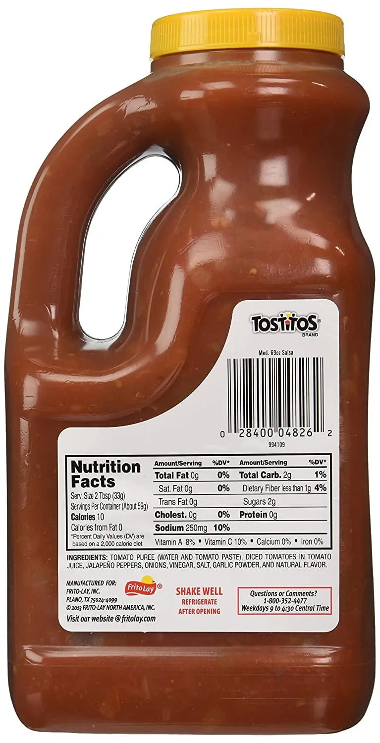 Medium Chunky Salsa 69 Oz By Tostitos