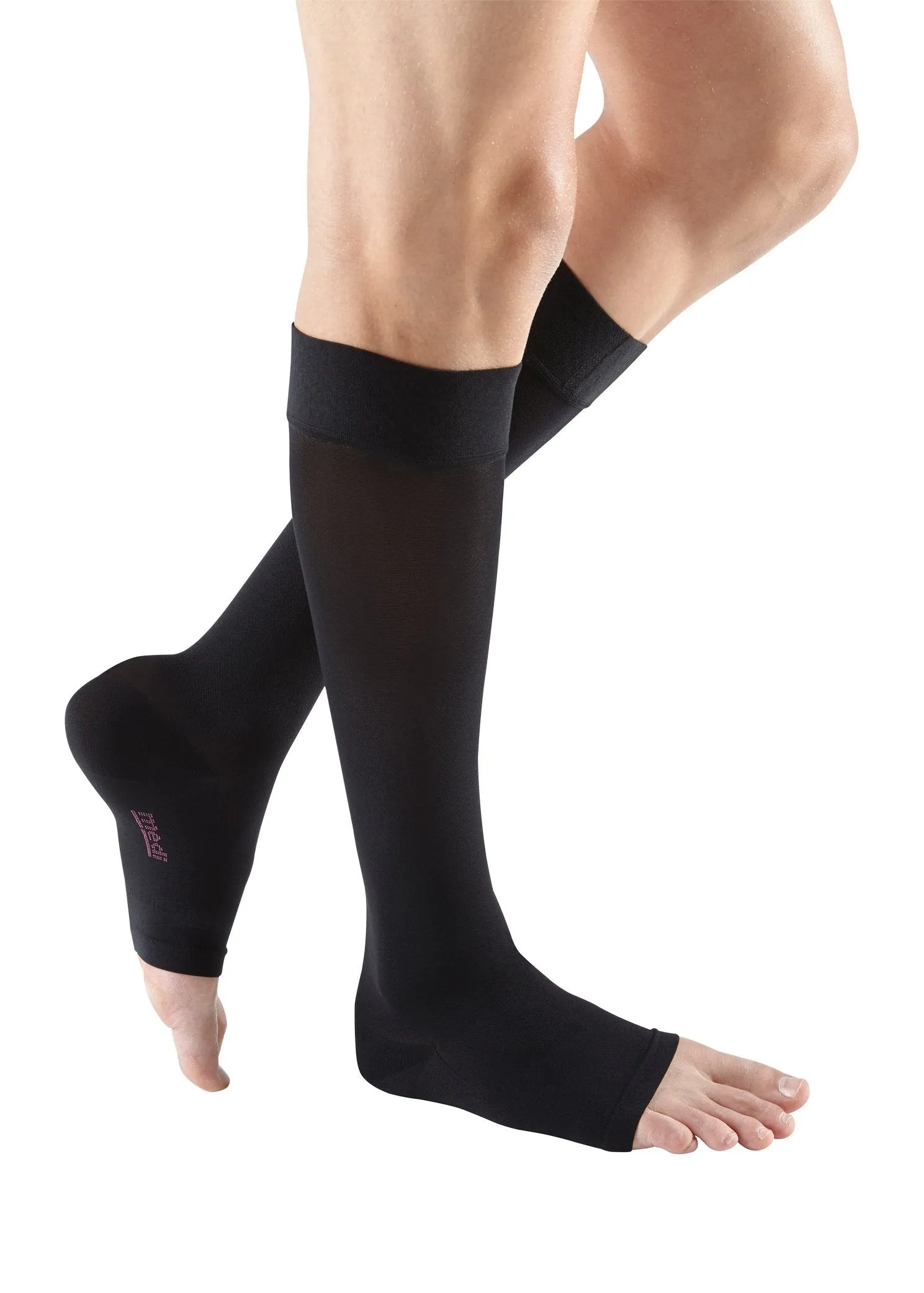 mediven plus, 20-30 mmHg, Calf High with Silicone Topband, Open Toe