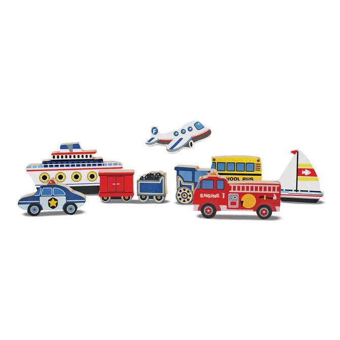 Melissa & Doug Vehicles Chunky Puzzle