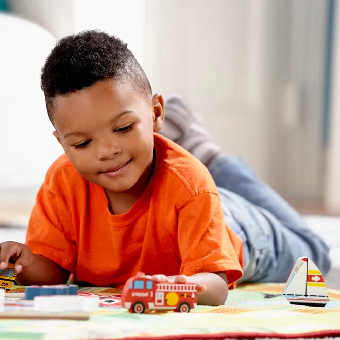 Melissa & Doug Vehicles Chunky Puzzle