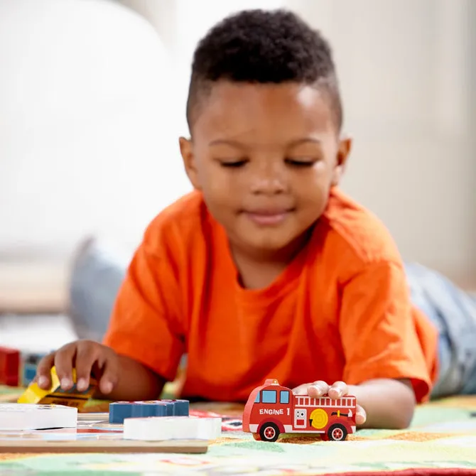 Melissa & Doug Vehicles Chunky Puzzle