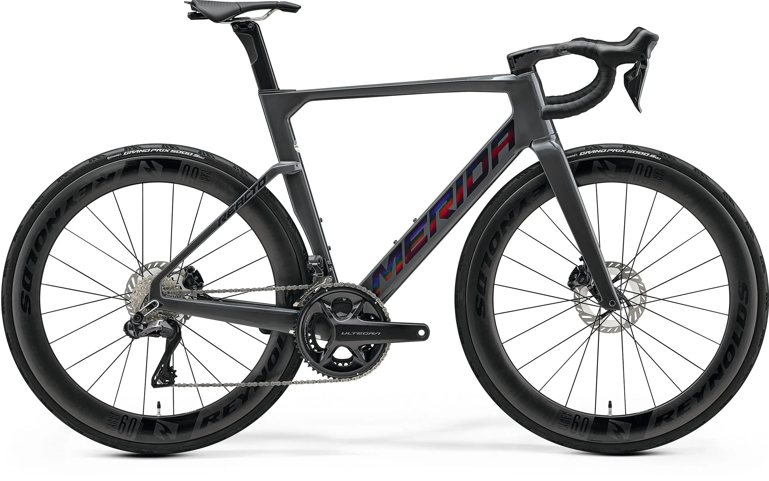 Merida Reacto 9000 Carbon Road Bike 2025 - Dark Grey