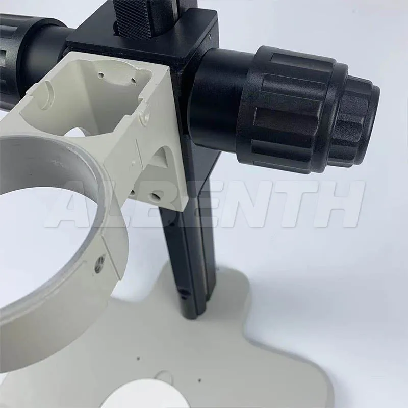 Microscope Track Stand with Fine & Coarse Foucs and 76mm Scope Holder