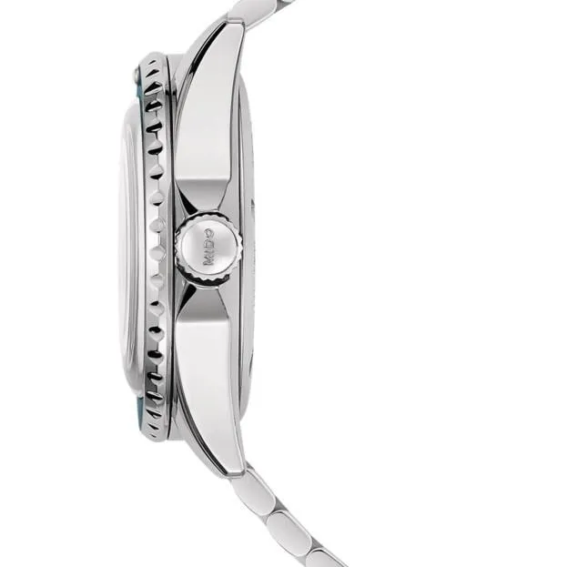 Mido Ocean Star Tribute Watch Blue 41mm Automatic Special Edition 75th Anniversary double strap m026.830.11.041.00