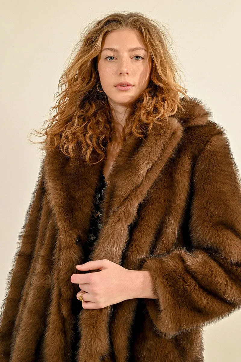 Monaco Faux Fur Jacket