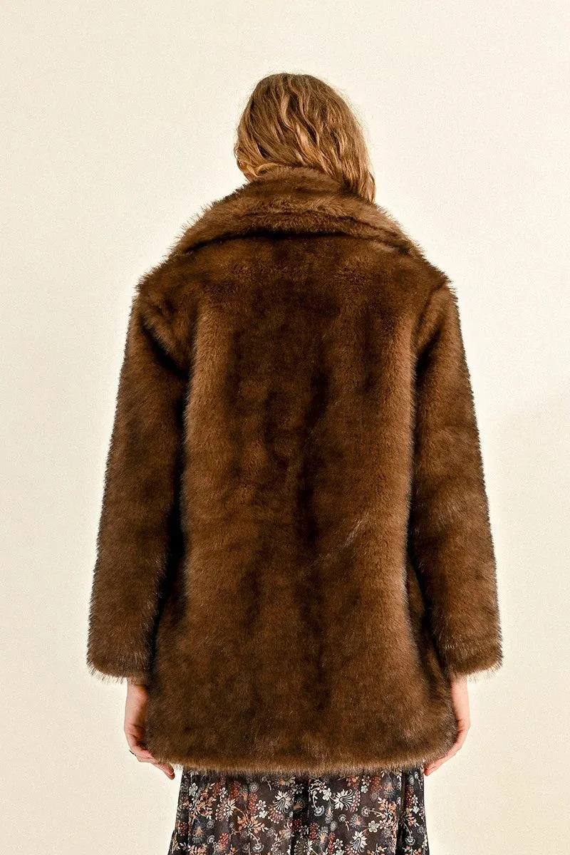 Monaco Faux Fur Jacket