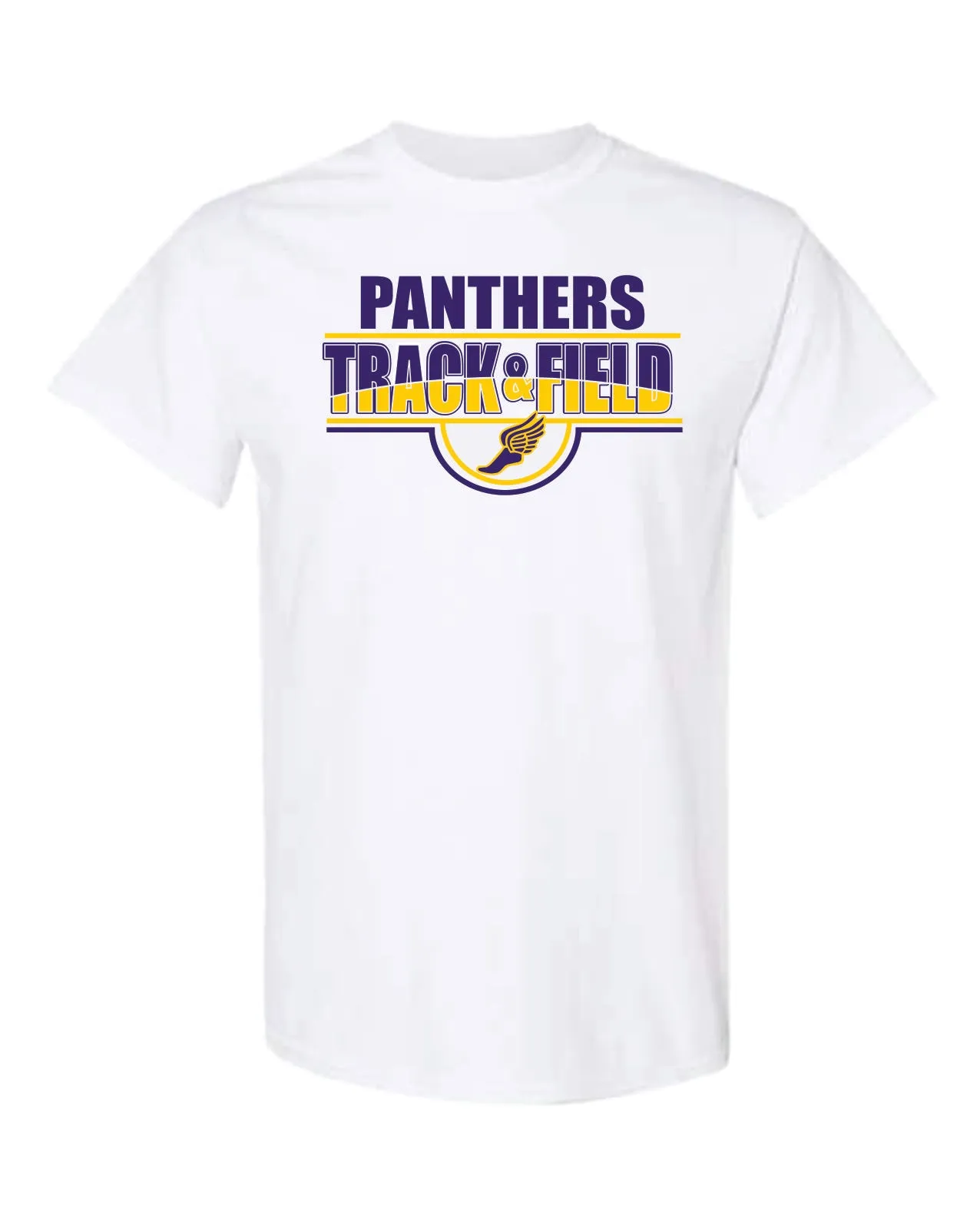 Mound City Panthers Track and Field White Apparel