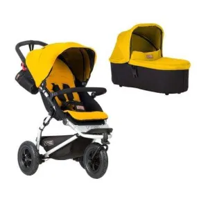 Mountain Buggy Swift & Carrycot Plus - Gold