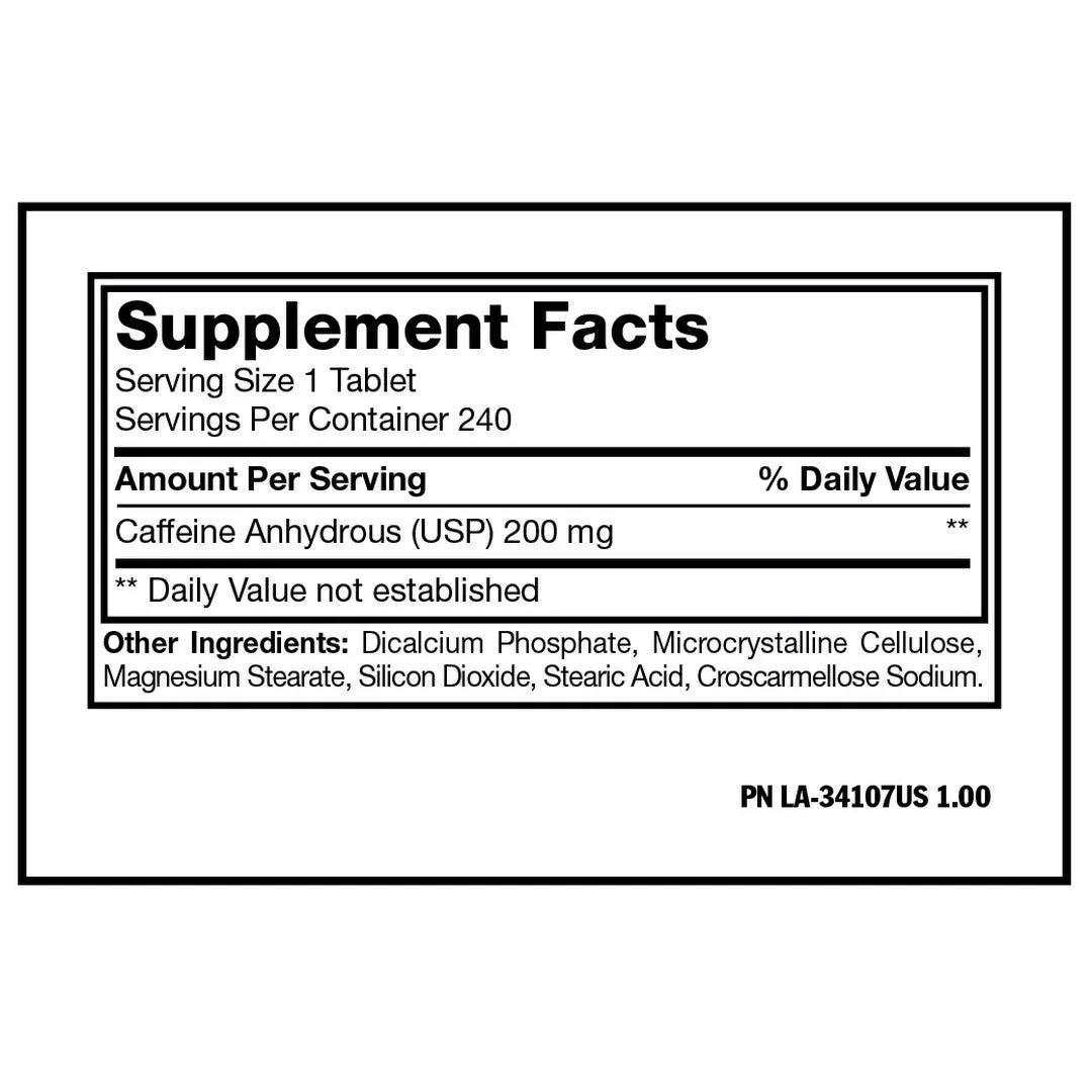 Mutant Caffeine 200mg 240 Tabs