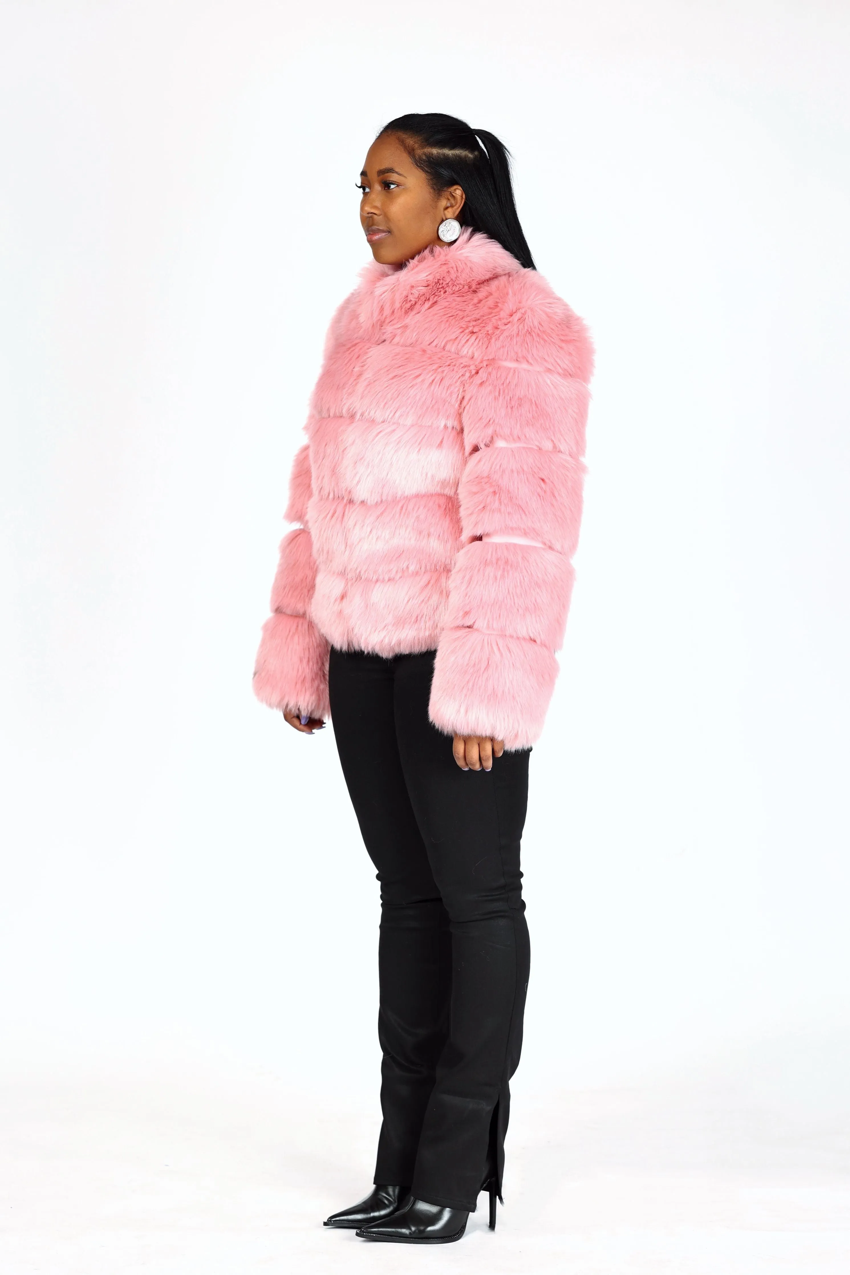 Nina Faux Fur | Pink