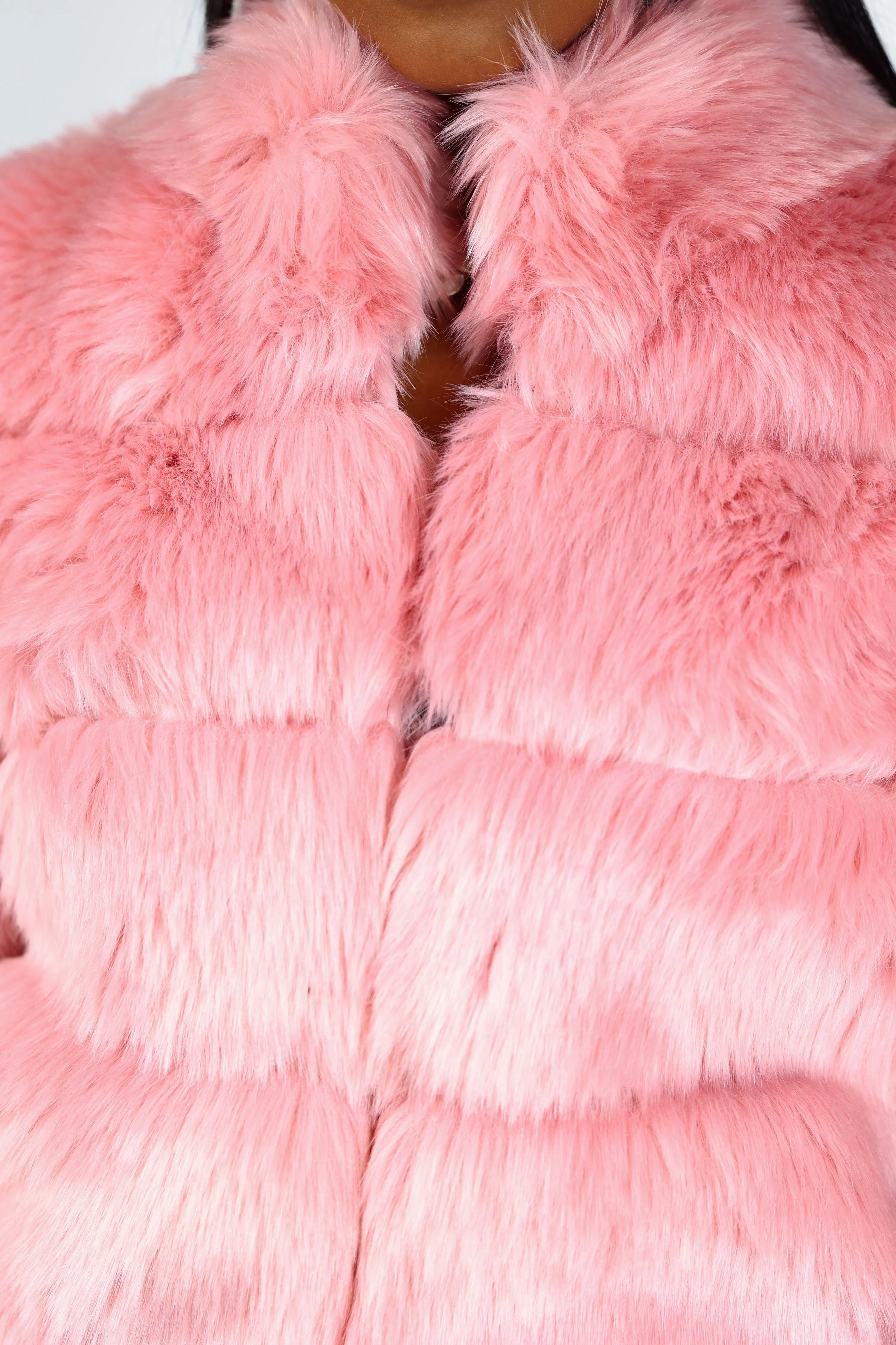 Nina Faux Fur | Pink