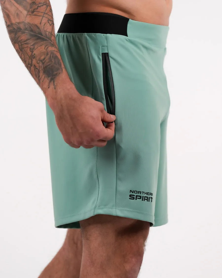 NS Knight - Men stretch slim fit sport short 7"