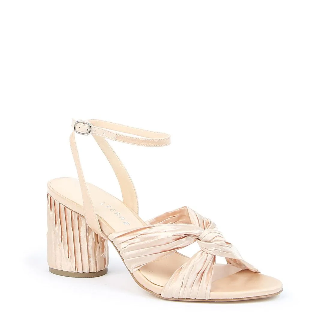 Nude Twist Sandal   Marilyn Strap