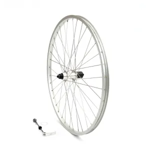 On Track Wheel 26 x 1.50 Rear 8/9/10 Speed Cassette Q/R Silver