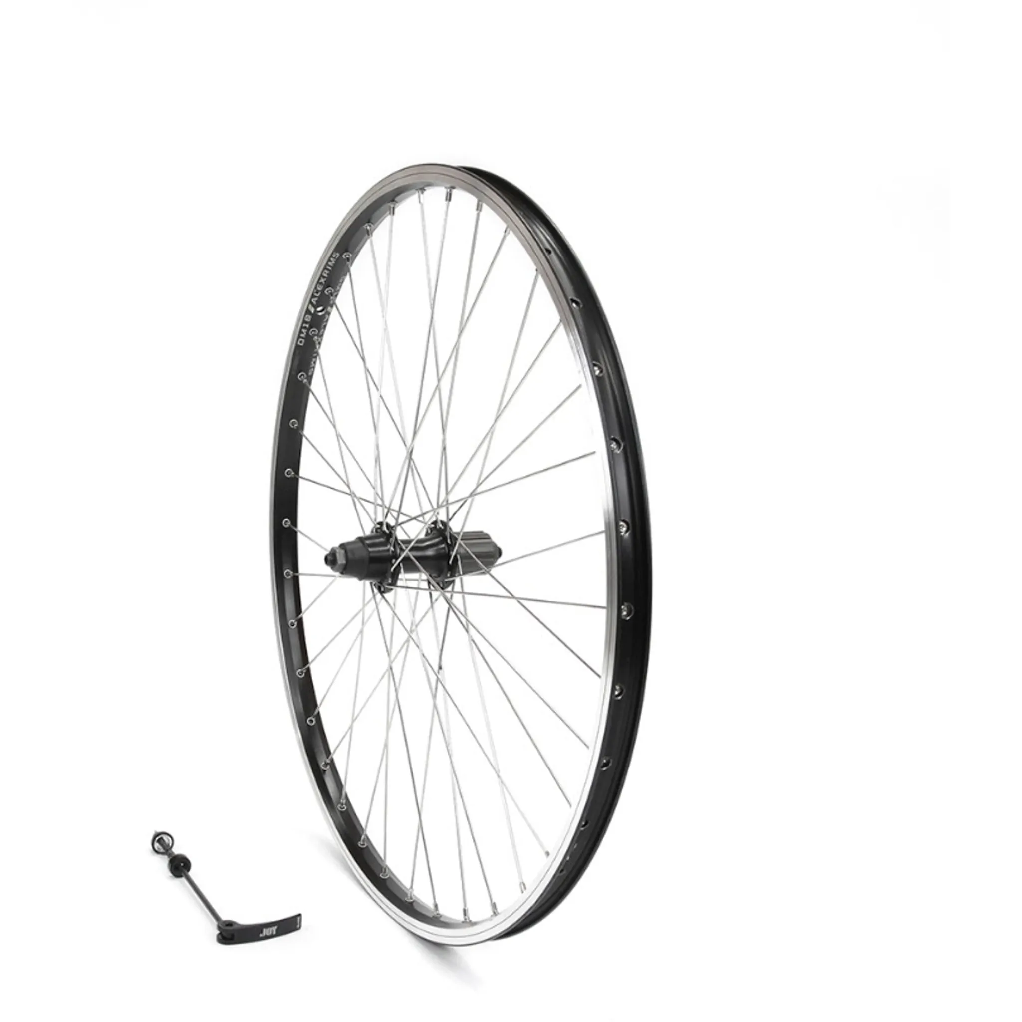 On Track Wheel 26" Rear 7 Speed Non-Disc Cassette DM18 Black