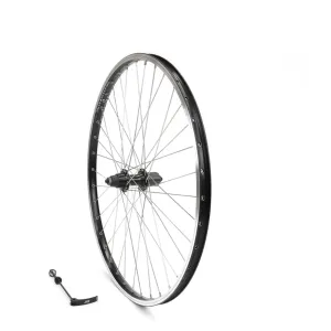 On Track Wheel 26" Rear 7 Speed Non-Disc Cassette DM18 Black