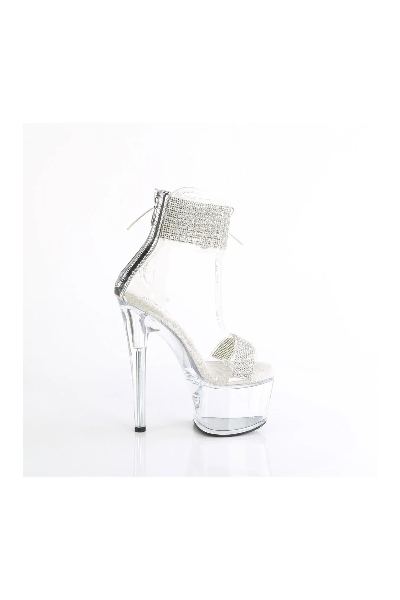 PASSION-727RS Clear Vinyl Sandal