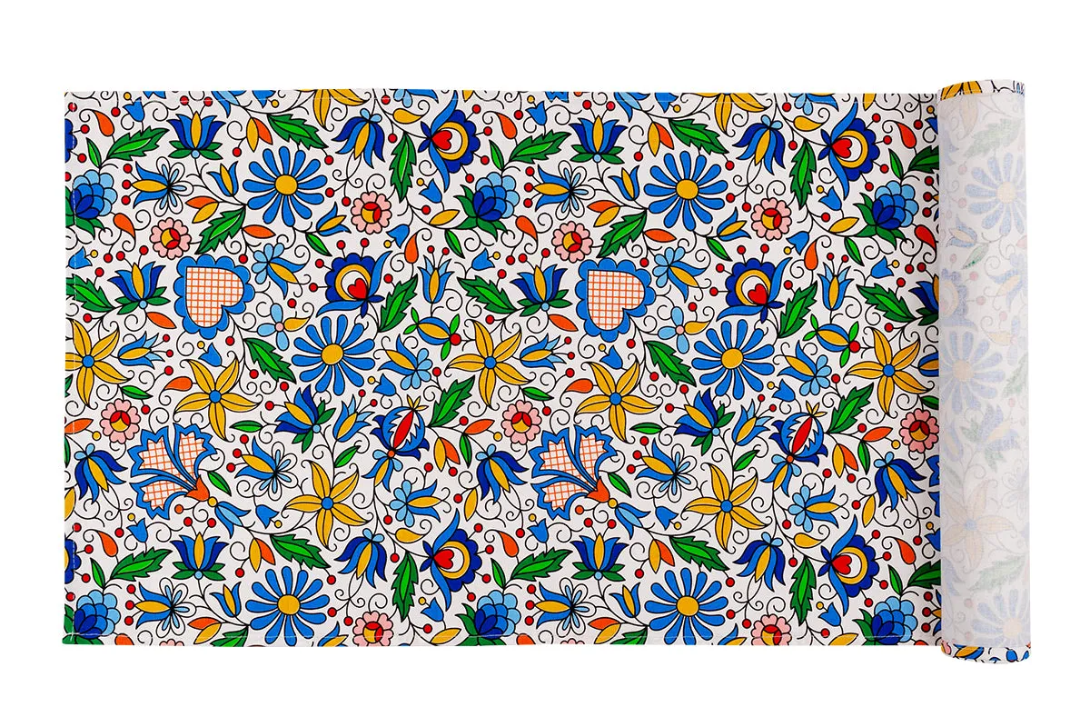 Polish Traditional Folk Art Table Runner (Kashubian)