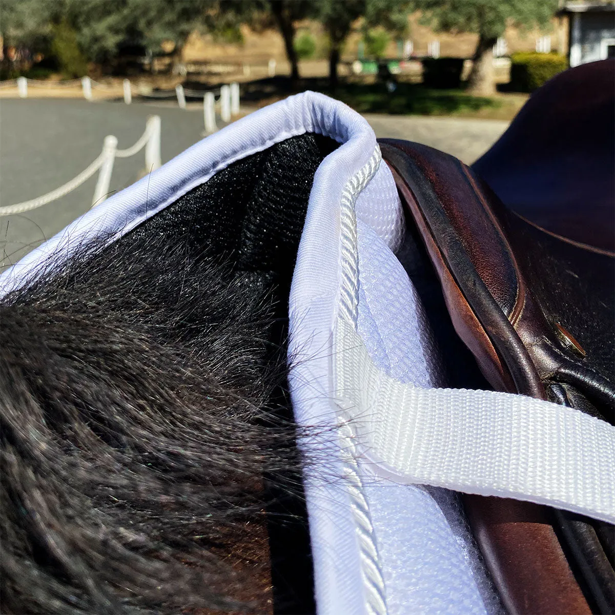 Pro Line 3D Air Mesh Jump AP Saddle Pad White