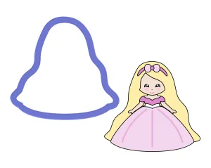 Rapunzel Cookie Cutter