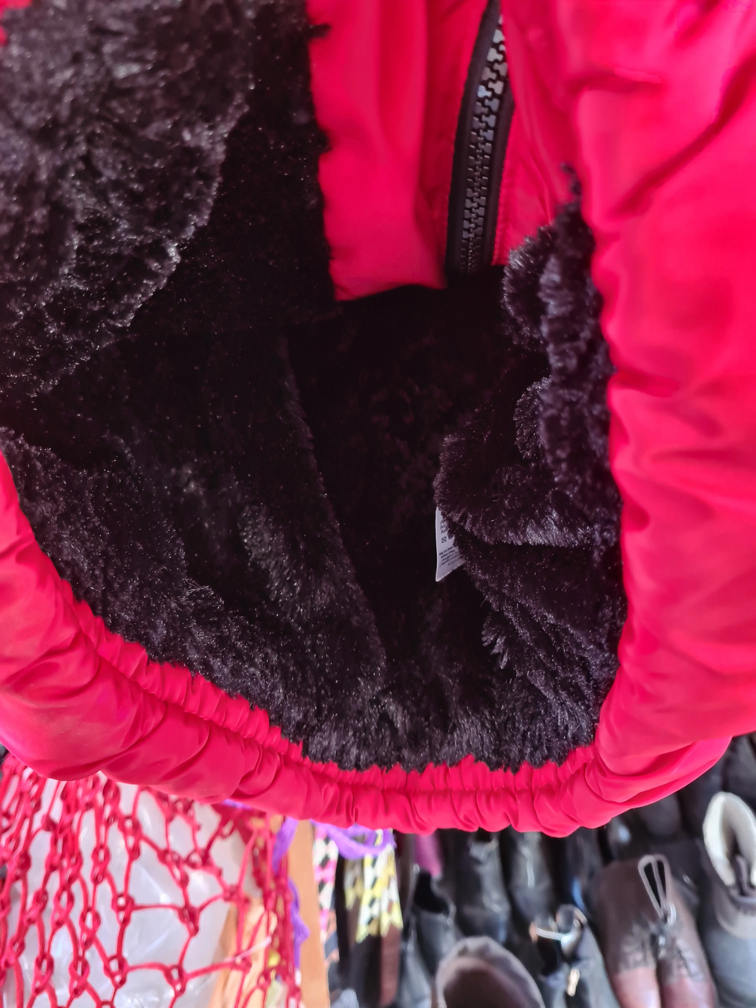 Red einter coat by George coat  age 9/10 FREE POSTAGE 🟢