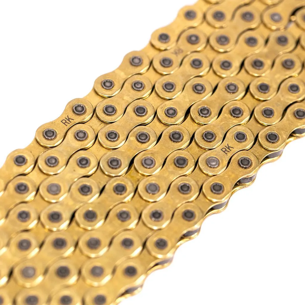 RK Hyper Toughness Track Chain - 1/8" - Gold - 130 Links