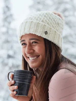 Roxy Womens Blizzard Beanie - Egret