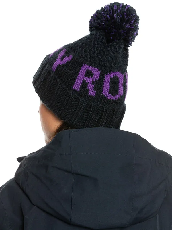 Roxy Womens Tonic Beanie - True Black