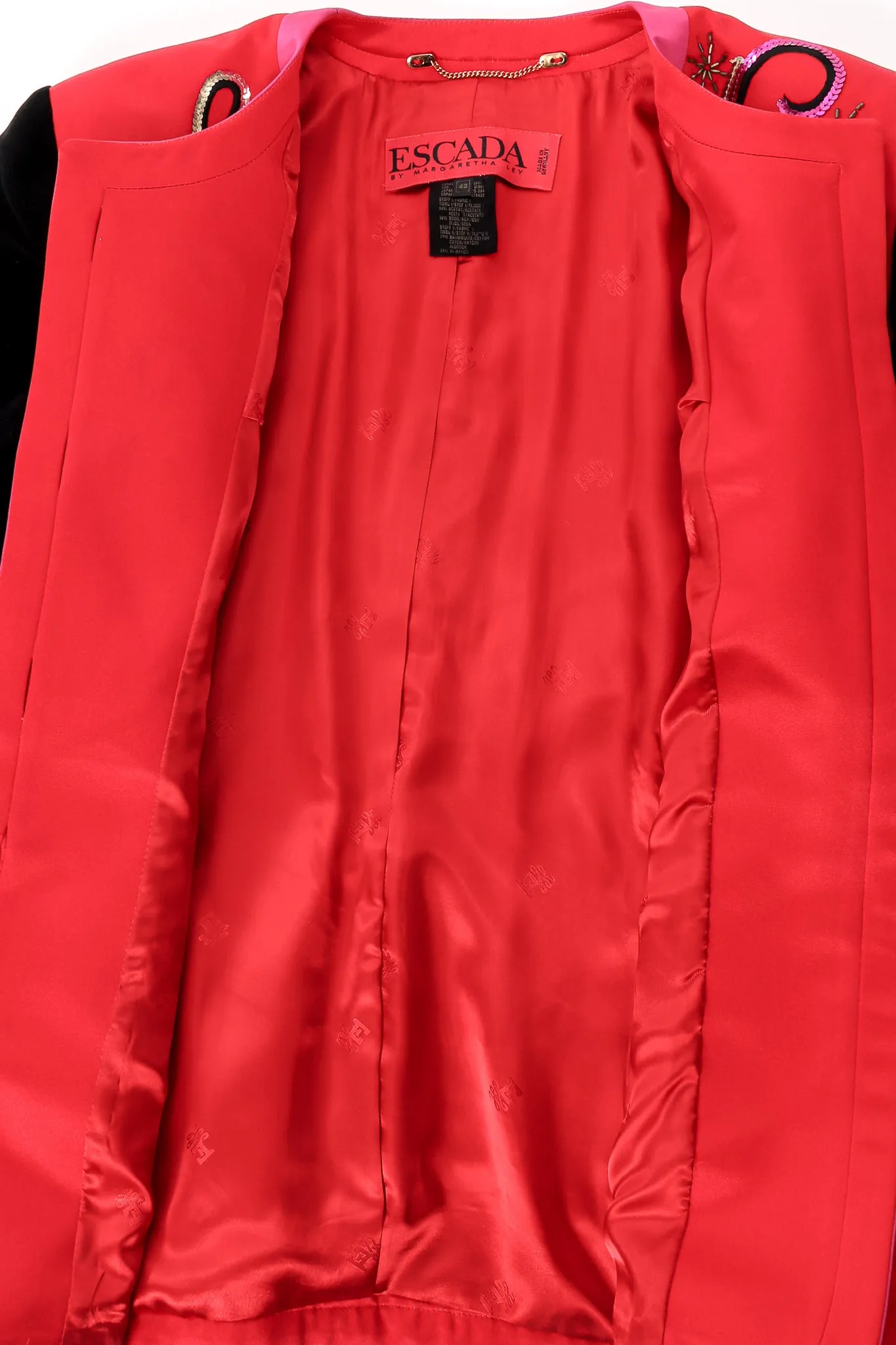 Satin Shoe Embellished Jacket